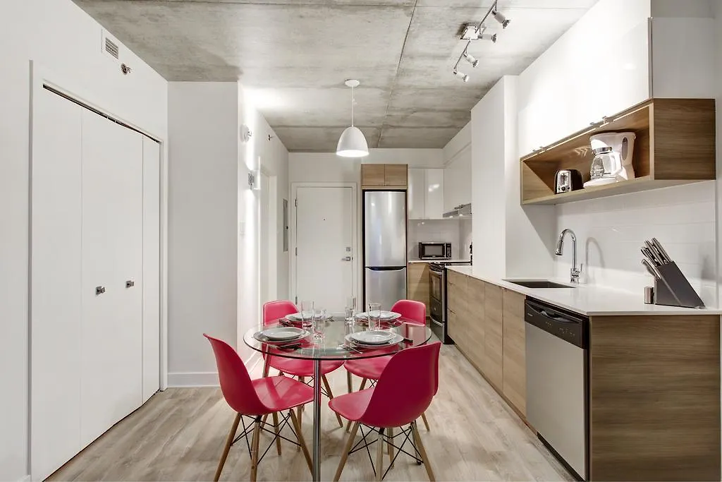 Hexagone Apartments By Corporatestays Μόντρεαλ 0*,
